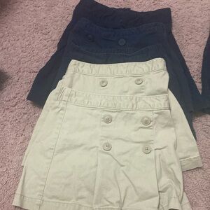 5 Skorts S(6-7). Used 1 school year